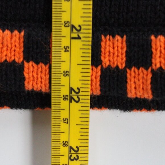 Vintage Lemon Grass Vest Womens Petite Black Halloween Theme Embroidered Size PM - Picture 9 of 9